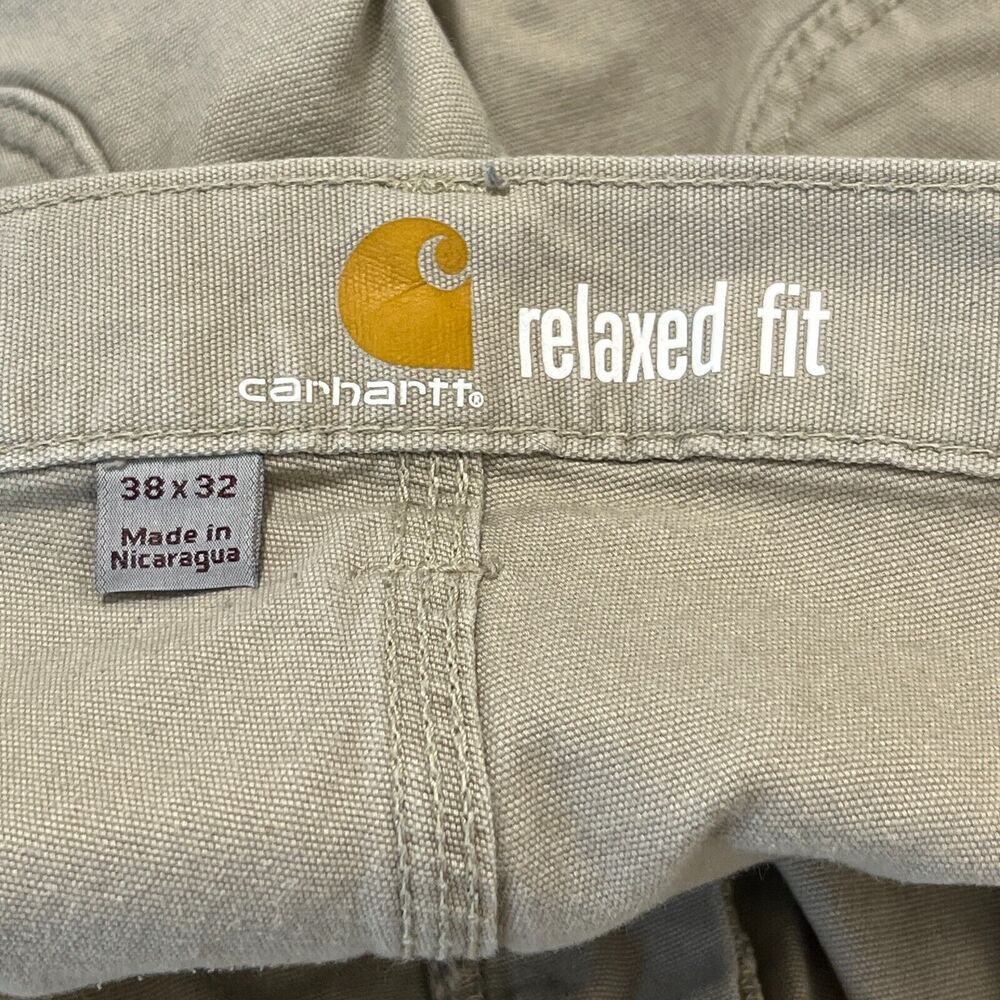 Men's canvas Carhartt pants - Picture 3 of 6